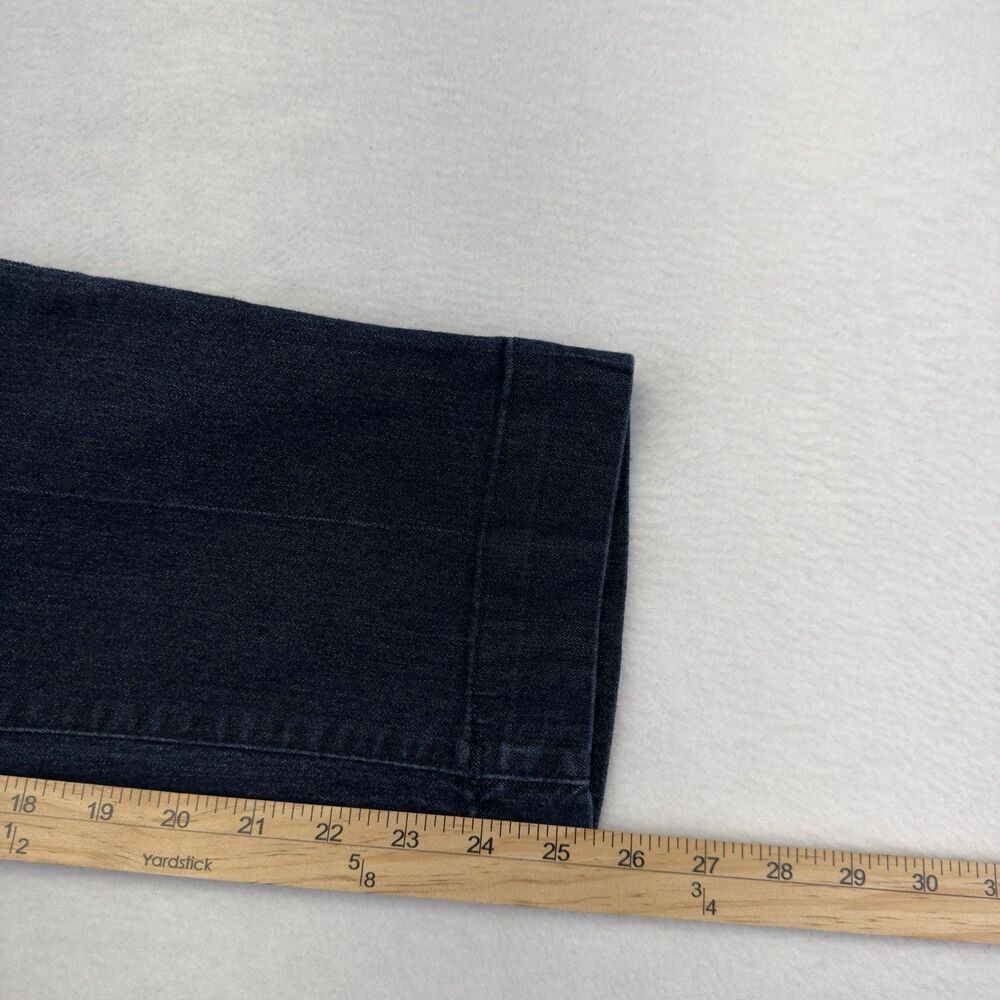 D. Jeans Career Jeans Straight‎ Womens 6 (28x25½) Dark Blue Stretchy Comfy - Picture 10 of 11